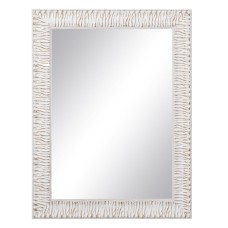 Wall mirror 64 x 2 x 84 cm White