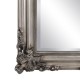 Mirror 46 x 6 x 147 cm Crystal Wood Silver