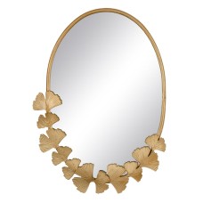 Wall mirror 34 x 4 x 42 cm Golden Metal