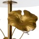 Side table 50 x 50 x 64 cm Crystal Golden Metal