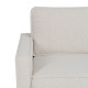 Sofá 163 x 87 x 90 cm Tejido Sintético Beige Metal