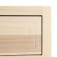 Chest of drawers MARIE 42 x 40,2 x 100 cm Natural Wood DMF