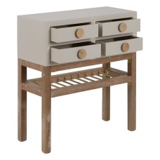 Sideboard MIZUCHI 63 x 27 x 69,5 cm Wood Taupe DMF