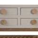 Sideboard MIZUCHI 63 x 27 x 69,5 cm Wood Taupe DMF