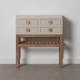 Sideboard MIZUCHI 63 x 27 x 69,5 cm Wood Taupe DMF