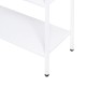 Shelves SQUARE Metal White 80 x 26 x 180 cm