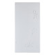 Canvas 135 x 3,5 x 90 cm Abstract (2 Units)