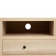 TV furniture MARIE 140 x 40 x 55 cm Natural Wood MDF Wood