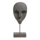 Figura Decorativa 19 x 22 x 55 cm Gris