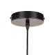 Ceiling Light 27 x 27 x 30,5 cm Black Iron Ø 27 cm