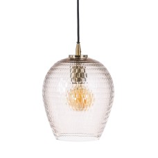 Ceiling Light Crystal Metal 22 x 22 x 32 cm