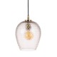 Ceiling Light Crystal Metal 22 x 22 x 32 cm