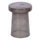 Mesa auxiliar Cristal Gris 30 x 30 x 40 cm
