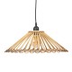 Ceiling Light 57 x 57 x 20,5 cm Natural Bamboo 220 V 240 V 60 W (2 Units)