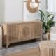 Sideboard 166 x 46 x 87 cm Natural Mango wood