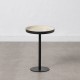 Side table Black Taupe Iron 30 x 30 x 44 cm