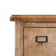 Sideboard 80 x 36 x 155 cm Fir wood MDF Wood