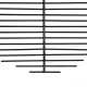 Wall Decoration Crystal Black Metal