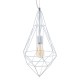 Ceiling Light Metal 26 x 26 x 46 cm White