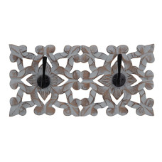 Wall mounted coat hanger 30 x 6,25 x 15,25 cm DMF