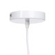 Ceiling Light Metal White 28 x 28 cm