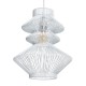 Ceiling Light Metal White 28 x 28 cm