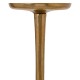 Candleholder 12 x 12 x 48,5 cm Golden Aluminium