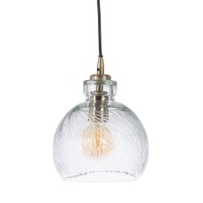 Ceiling Light Crystal Metal 20 x 20 x 27 cm