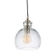 Ceiling Light Crystal Metal 20 x 20 x 27 cm