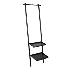 Coat rack 59 x 39 x 177,5 cm Black Metal industrial