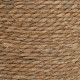 Multi-purpose basket 3 Pieces 28 x 28 x 36 cm Natural Natural Fibre