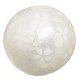 Balls CAPIZ Decoration White 10 x 10 x 10 cm (8 Units)