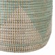 Set of Baskets 38 x 38 x 50 cm Natural Grey Natural Fibre (2 Pieces)