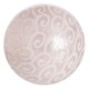 Balls CAPIZ Decoration Pink 10 x 10 x 10 cm (8 Units)