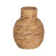 Jarrón Natural Fibra natural 21 x 21 x 31 cm