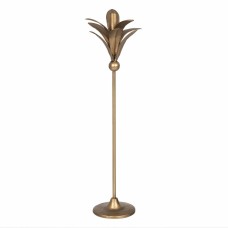 Candleholder Golden Iron 15 x 15 x 54 cm