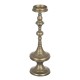 Candleholder Golden Iron 14 x 14 x 45,5 cm