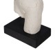 Figura Decorativa Negro Crema 21 x 12 x 43,3 cm