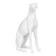 Figura Decorativa Blanco Perro 19 x 12 x 37,5 cm