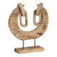 Decorative Figure Natural Horns 50 x 12 x 42 cm