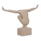 Figura Decorativa Crema 50 x 16 x 34 cm