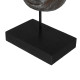 Decorative Figure Brown Mask 24 x 12 x 46 cm