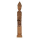 Figura Decorativa Natural Africano 14 x 14 x 88,5 cm