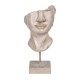 Figura Decorativa Beige 12,5 x 13,5 x 27,5 cm