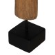 Figura Decorativa Natural Africano 14,5 x 9 x 38,5 cm (2 Unidades)