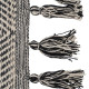 Carpet Grey 70 % cotton 30 % Polyester 120 x 180 cm