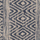 Alfombra Azul Blanco 70 % algodón 30 % Poliéster 80 x 150 cm
