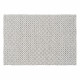 Carpet White Grey 70 % cotton 30 % Polyester 160 x 230 cm