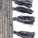 Alfombra Azul Blanco 70 % algodón 30 % Poliéster 160 x 230 cm