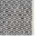 Alfombra Gris 70 % algodón 30 % Poliéster 120 x 180 cm